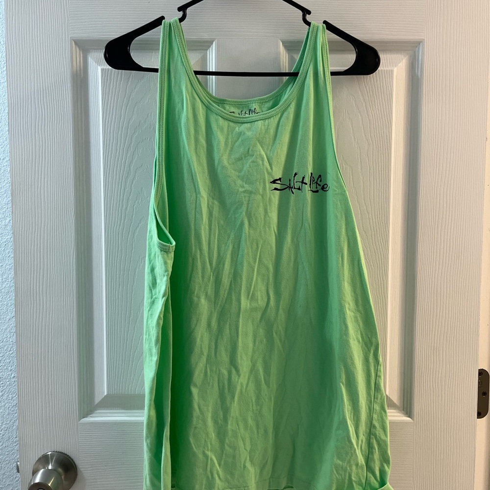 Salt Life Mint Green Tank Top